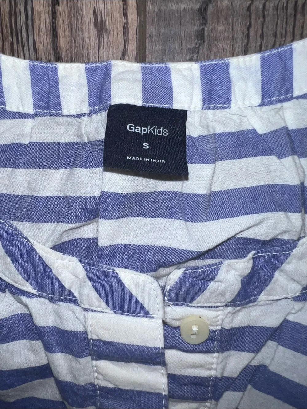 Gap Striped Blue & White Kids Tunic